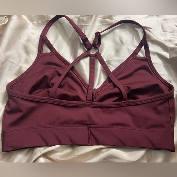 Savage X Fenty Spotlight Low Impact Sports Bra, Size 1X, Color Red Cocoa - Picture 2 of 5